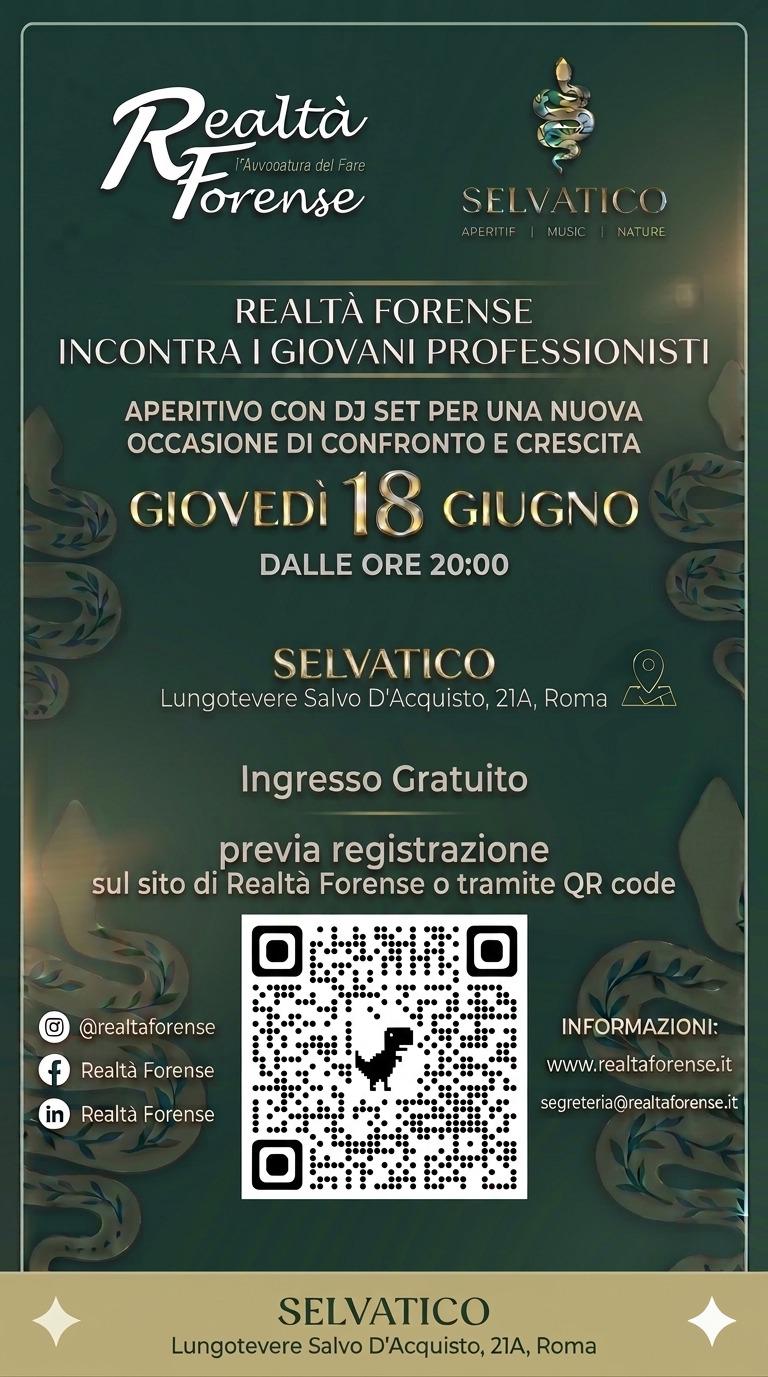 Realtà Forense incontra i giovani professionisti